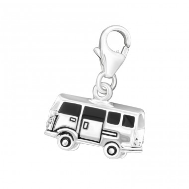 Strieborné Auto - Striebro 925 Sponové Amulety A4S7271