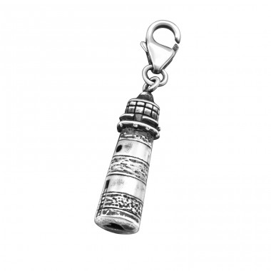 Strieborná Veža - Striebro 925 Sponové Amulety A4S7292