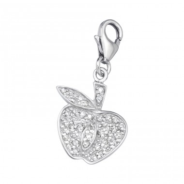 Strieborné Jablko - Striebro 925 Sponové Amulety A4S7507