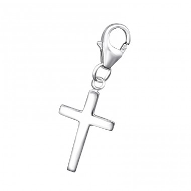 Strieborný Kríž - Striebro 925 Sponové Amulety A4S858