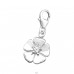 Strieborný Kvietok - Striebro 925 Sponové Amulety A4S873
