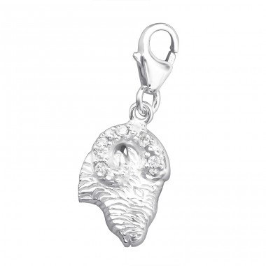 Strieborné Znamenie zverokruhu Baran - Striebro 925 Sponové Amulety A4S9906