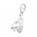 Strieborné Znamenie zverokruhu Baran - Striebro 925 Sponové Amulety A4S9909