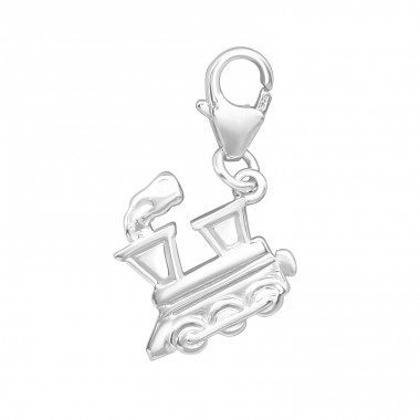 Strieborný Vlak - Striebro 925 Sponové Amulety A4S9