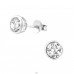 Round 5mm - 925 Sterling Silver Basic Ear Studs A4S15123