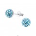 Round - 925 Sterling Silver Basic Ear Studs A4S16906