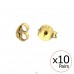 Butterfly - 925 Sterling Silver Basic Ear Studs A4S32665