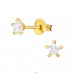 Star 4mm - 925 Sterling Silver Basic Ear Studs A4S35333