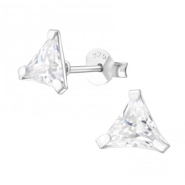 Trojuholník 6 mm - Striebro 925 Základné náušnice A4S37333