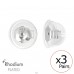 Silicone Coated Rhodium Butterfly Backs - 925 Sterling Silver Silver jewelry accessories A4S45028