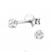 Ezüst Kerek 3mm - 925 Ezüst Alap fülbevaló A4S9792