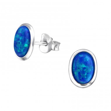 Oval - Argint 925 Cercei cu pietre semipreţioase A4S26902