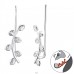 Leaf - 925 Sterling Silver Ear Cuffs and Ear climbers A4S24356