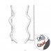 Wave - 925 Sterling Silver Ear Cuffs and Ear climbers A4S24367
