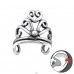 Coroană din Argint - Argint 925 Cercei tip ear cuffs A4S28131