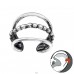 Simplu din Argint - Argint 925 Cercei tip ear cuffs A4S28231