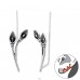 Floare De Crin Calla din Argint - Argint 925 Cercei tip ear cuffs A4S28322