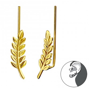 Branch - 925 Sterling Silver Ear Cuffs and Ear climbers A4S28626