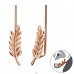 Frunze - Argint 925 Cercei tip ear cuffs A4S28627