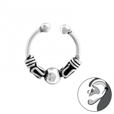 Bali - 925 Sterling Silver Ear Cuffs and Ear climbers A4S36581