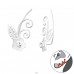 Flower - 925 Sterling Silver Ear Cuffs and Ear climbers A4S39543