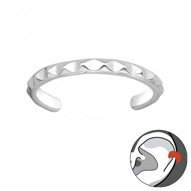 Plain - 925 Sterling Silver Ear Cuffs and Ear pins A4S41152