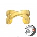 Golden Crossing bands - 925 Sterling Silver Ear Cuffs And Ear Pins A4S42254