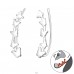 Fluturasi - Argint 925 Cercei Tip Ear Cuffs A4S44621