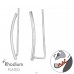 Bară Curbată - Argint 925 Cercei tip ear cuffs A4S47154