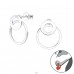 Kreis - 925er Silber Ear Jackets & Connector Earrings (PRS) A4S31041