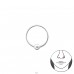 Rotund 8mm - Argint 925 Piercing-Uri Nas A4S34605
