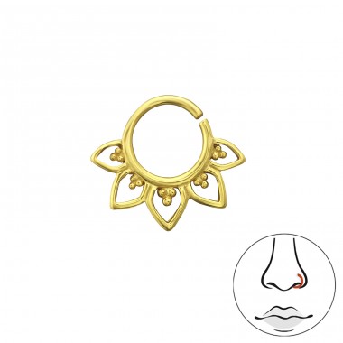 Bali - 925 Sterling Silver Nose Piercing A4S35479