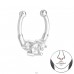Geometric - 925 Sterling Silver Nose Piercing A4S39433
