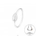 Blatt - 925er Silber Nasenpiercing Silber A4S48089