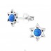 Stea - Argint 925 Cercei cu pietre semipreţioase A4S32036