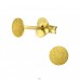 Round - 925 Sterling Silver Plain Ear Studs A4S29617