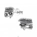 Eye Of Horus - Striebro 925 Jednoduché puzetové Náušnice A4S39615