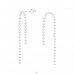 Ball Chain - 925 Sterling Silver Plain Ear Studs A4S44554