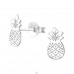 Cercei ananas - Argint 925 Cercei Simpli Cu Șurub A4S46941