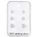 Cercei stud din Argint - Argint 925 Seturi de argint A4S28454