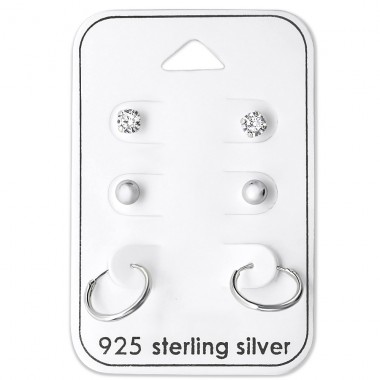 Silberkugel, Rad - Silber 925 Silbersets A4S28457