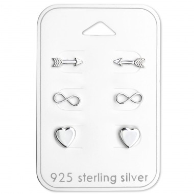 Love - 925 Sterling Silver Jewellery Sets A4S29119