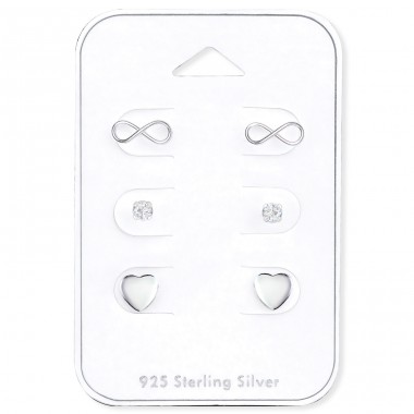 Forever In Love - 925 Sterling Silver Jewellery Sets A4S33227