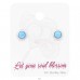 Opal rotund pe card - Argint 925 Seturi De Argint A4S45483