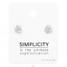 Uzel na kartě "Simplicity" - Šperkovní Stříbro 925 Stříbrné Sety A4S45500