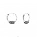 Ezüst Ezüst 10mm Bali - 925 Ezüst Bali Fülbevaló A4S1717