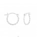 13mm - 925 Sterling Silver Bali Silver Hoops A4S37362
