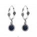 Runde Ohrringe Bali  - 925Er Silber Bali Silber Creolen A4S48025