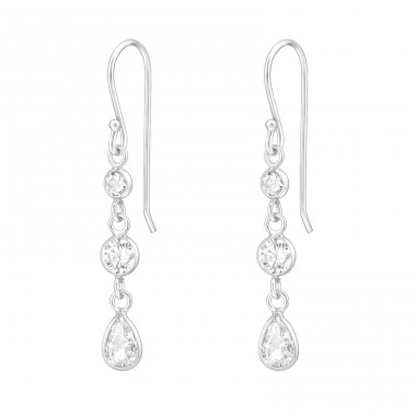 Sirag de Zirconiu - Argint 925 Cercei Cu Zirconiu A4S48262