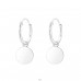 Round - 925 Sterling Silver Ear Hoops A4S38039